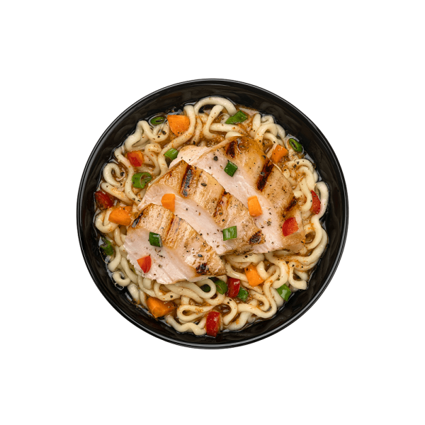 Grilled Chicken with Wild Mushroom & Cream Sauce